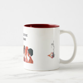 Caneca De Café Em Dois Tons Mulheres empoderadas Mug