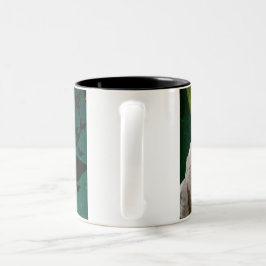 Caneca De Café Em Dois Tons Mummy, Bat & Moon Halloween