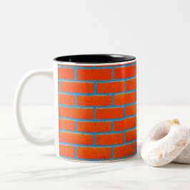 Caneca De Café Em Dois Tons Muralha