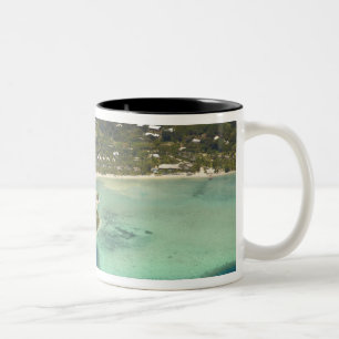 Caneca De Café Em Dois Tons Musket Cove Island Resort, ilha Malolo Lailai