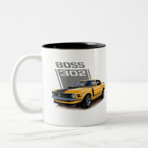 Mustang, caneca de café de dois tons