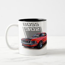 Mustang, caneca de café de dois tons