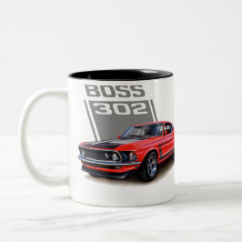 Caneca De Café Em Dois Tons Mustang, caneca de café de dois tons