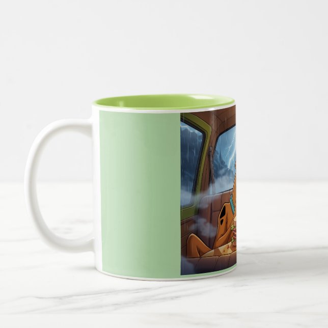 Caneca De Café Em Dois Tons Mysterine Munchies Mug (Esquerda)