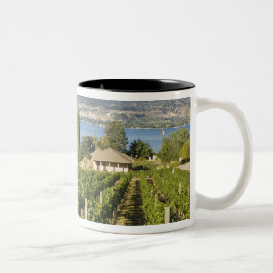 Caneca De Café Em Dois Tons NA; Canadá; Colúmbia Britânica; Vale de Okanagan;