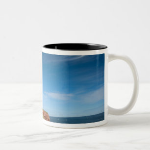 Caneca De Café Em Dois Tons NA, Canadá, Ilha do Príncipe Eduardo. Cabo Tryon