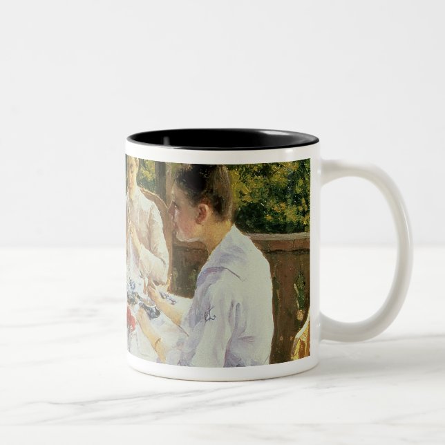 Caneca De Café Em Dois Tons Na Chá-Mesa, 1888 (Direita)