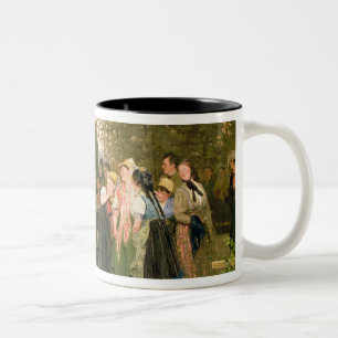 Caneca De Café Em Dois Tons Na licença, 1883