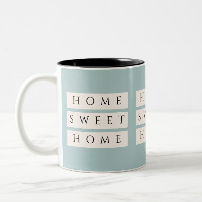 Caneca De Café Em Dois Tons Na moda Home Sweet Home Mug (Esquerda)