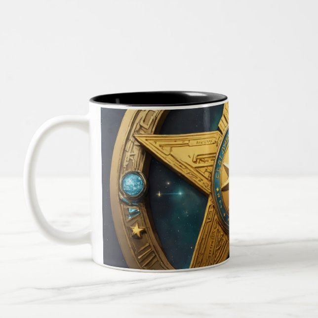 Caneca De Café Em Dois Tons Na moda Mug (Esquerda)