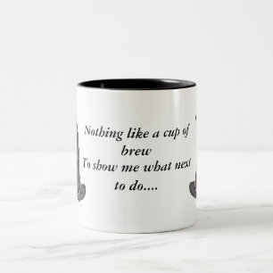 Caneca De Café Em Dois Tons Nada como um copo da fermentação