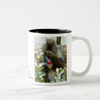 Caneca De Café Em Dois Tons Nada-Macaco #160