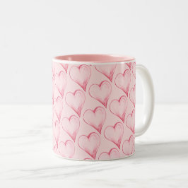 Caneca De Café Em Dois Tons Namorados bonito