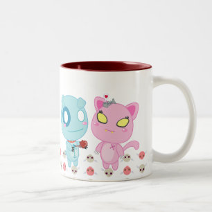 Caneca De Café Em Dois Tons Namorados de Asyl & de Nadel - meu coração é se