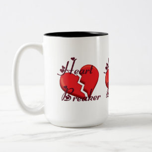Caneca De Café Em Dois Tons Namorados Engraçado