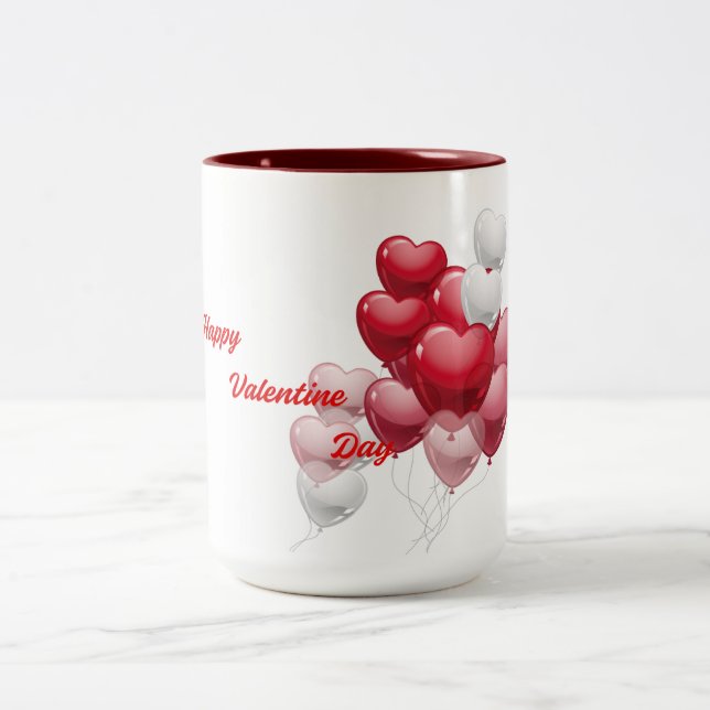 Caneca De Café Em Dois Tons Namorados Gift (Centro)