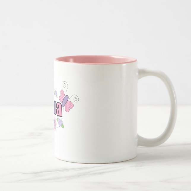 Caneca De Café Em Dois Tons Nana Única (Direita)
