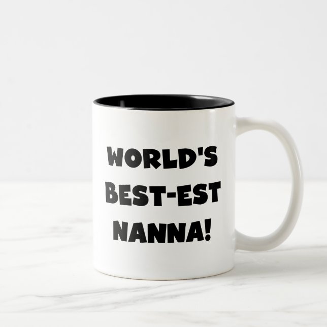 Caneca De Café Em Dois Tons Nanna T-shirts e presentes (Direita)
