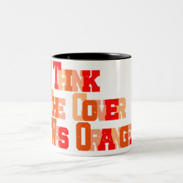 Caneca De Café Em Dois Tons Não consigo me lembrar do título, mas...