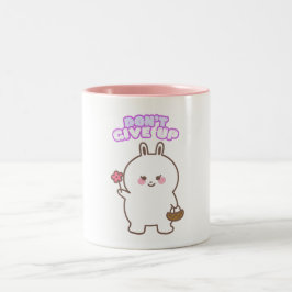Caneca De Café Em Dois Tons Não desista