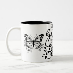 Caneca De Café Em Dois Tons "Não Estranho, Apenas Edição Limitada: Celebre Sua