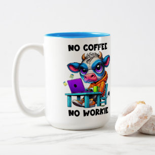 Caneca De Café Em Dois Tons Não Funciona