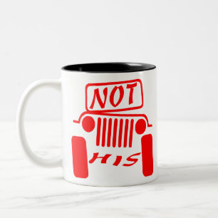 Caneca De Café Em Dois Tons Não Sua 4x4 #USAPatriotGraphics ©
