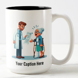 Caneca De Café Em Dois Tons Não vou PAGAR ISSO!