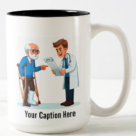 Caneca De Café Em Dois Tons Não vou PAGAR ISSO!
