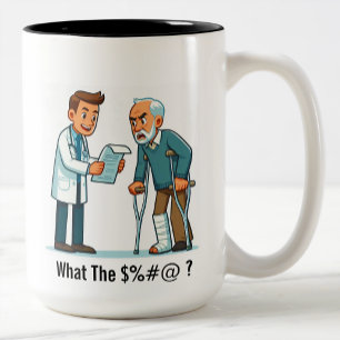 Caneca De Café Em Dois Tons Não vou PAGAR ISSO!