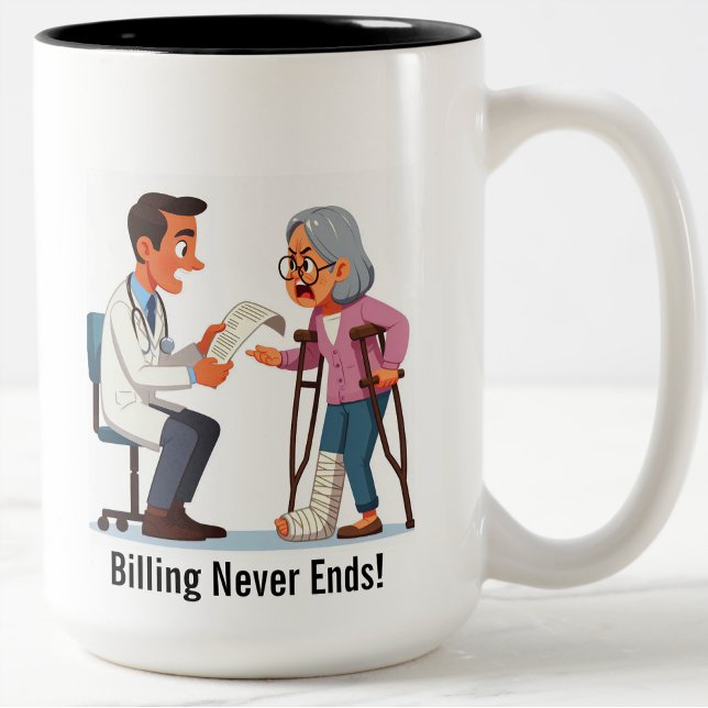 Caneca De Café Em Dois Tons Não vou PAGAR ISSO!  (Criador carregado)