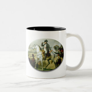 Caneca De Café Em Dois Tons Napoleão num cavalo