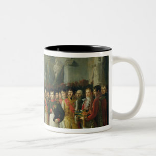 Caneca De Café Em Dois Tons Napoleon mim que recebo os deputados