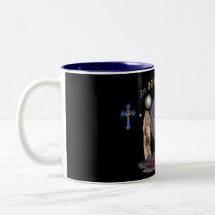 Caneca De Café Em Dois Tons Nas mãos dele, Christian Items