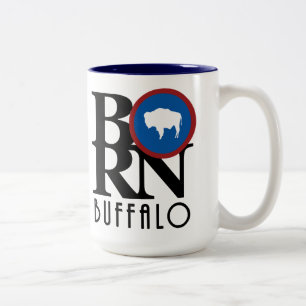 Caneca De Café Em Dois Tons NASCER Buffalo 15oz