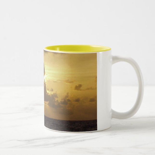 Caneca De Café Em Dois Tons Nascer do sol (Direita)