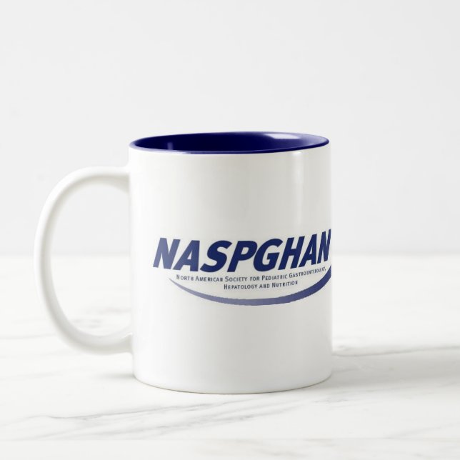 Caneca De Café Em Dois Tons NASPGHAN Mug (Esquerda)