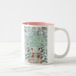 Caneca De Café Em Dois Tons natal