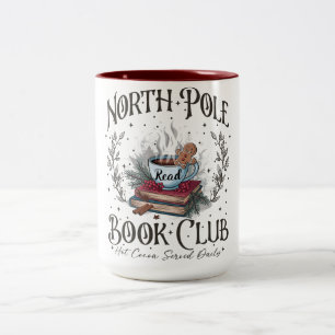 Caneca De Café Em Dois Tons Natal do Polo Norte