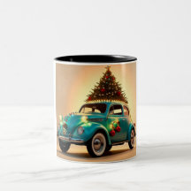 natal e carro vintage