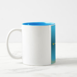 Caneca De Café Em Dois Tons Navegação Compacta