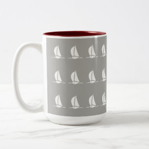 Caneca De Café Em Dois Tons Navigação