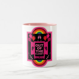 Caneca De Café Em Dois Tons NCOD do Dia Nacional de Saída