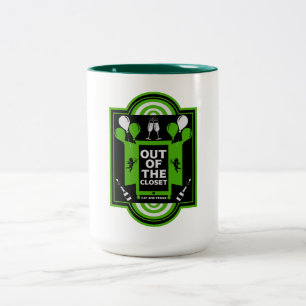 Caneca De Café Em Dois Tons NCOD do Dia Nacional de Saída