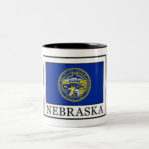 Caneca De Café Em Dois Tons Nebraska