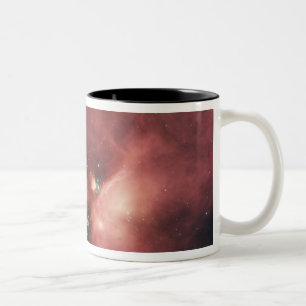 Caneca De Café Em Dois Tons Nebulosa 2 de Ophiuchi do ró
