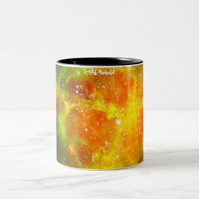 Caneca De Café Em Dois Tons Nebulosa Trifid (Centro)