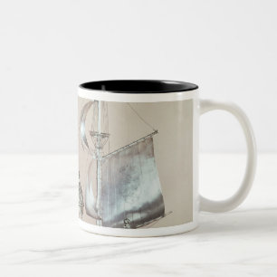 Caneca De Café Em Dois Tons Nef de prata
