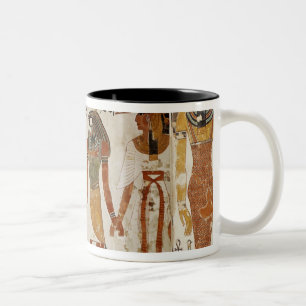 Caneca De Café Em Dois Tons Nefertari é trazido antes do deus