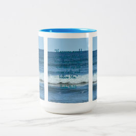 Caneca De Café Em Dois Tons Negar a si mesmo
